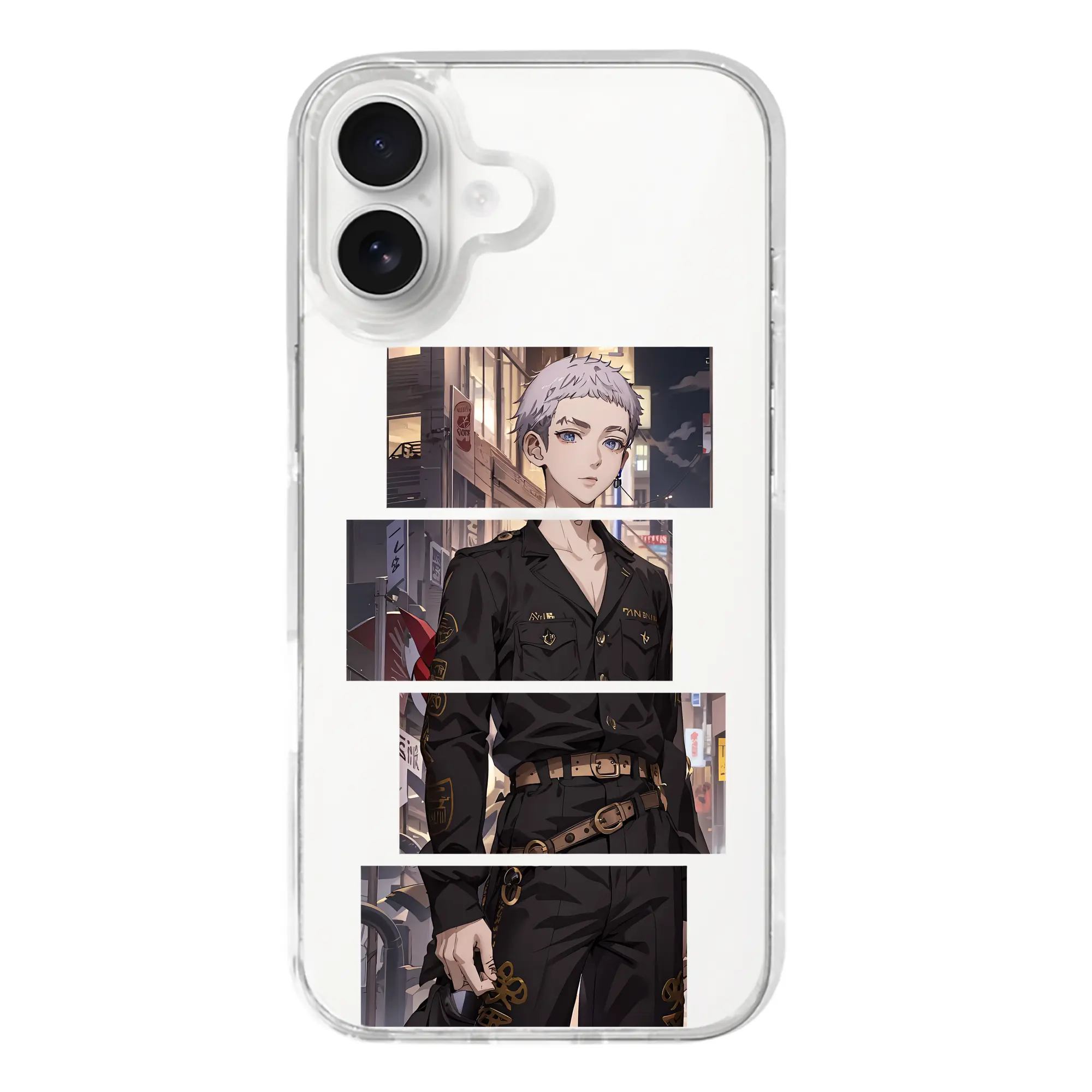 東京リベンジャーズ グッズ,三ツ谷隆 - iPhone 17シリーズ 透明スマホケース – 薄型・耐衝撃・精密フィット保護カバー